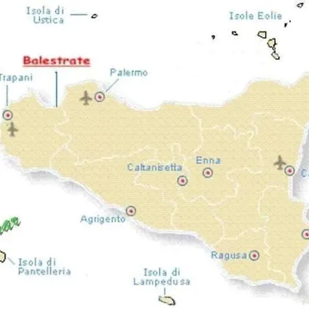 Isola Del Sole, Con Piscina Balestrate